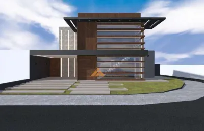 Sobrado à venda, 419 m² por r$ 3.200.000,00 - terras de florença - ribeirão preto/sp