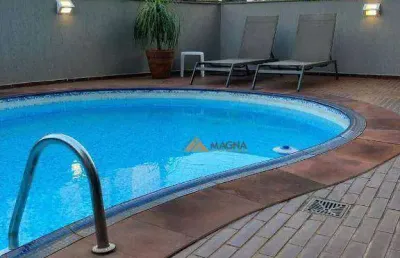 Apartamento com 1 quarto mobiliado à venda, 40 m² por r$ 395.000 - bosque das juritis - ribeirão preto/sp