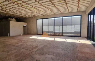 Salão para alugar, 310 m² por r$ 20.350,00/mês - jardim botânico - ribeirão preto/sp