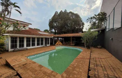 Casa com 5 quartos, 572 m² - venda por r$ 3.800.000 ou aluguel por r$ 15.999/mês - jardim são luiz - ribeirão preto/sp