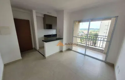 Apartamento com 1 quarto para alugar, 40 m² por r$ 2.181/mês - ribeirânia - ribeirão preto/sp