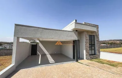 Casa com 3 quartos, 137 m² - venda por r$ 995.000 ou aluguel por r$ 6.130/mês - terras de santa marta - ribeirão preto/sp
