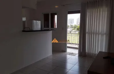 Apartamento com 1 quarto para alugar, 47 m² por r$ 1.540/mês - nova aliança - ribeirão preto/sp