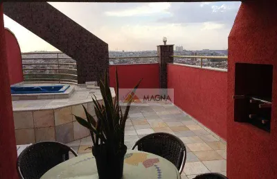 Cobertura residencial à venda, centro, ribeirão preto - co0017.