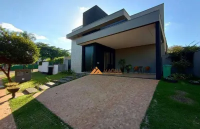Casa com 3 dormitórios à venda, 250 m² por r$ 2.100.000,00 - alphaville - ribeirão preto/sp
