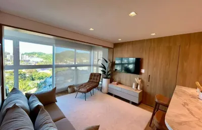 Apartamento para locação em itajaí, praia brava de itajaí, 2 dormitórios, 1 suíte, 1 banheiro, 2 vagas
