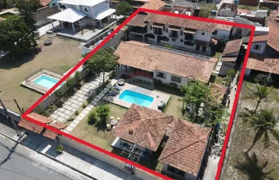 Casa com sete dormitórios e 4 banheiros em itaúna,saquarema.