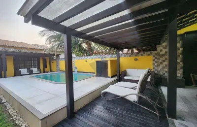 Casa 3 quartos, 138m, no bairro praia de itaipuaçu.