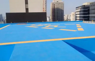 Prédio heliponto homologado em são paulo novo brooklin sp