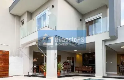 Casa de alto padrão em condomínio: 5 quartos, 5 suítes, 3 salas, 7 banheiros, 3 vagas em são josé dos campos-sp.