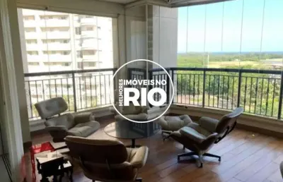 Apartamento com 4 quartos à venda na avenida das américas, --, barra da tijuca, rio de janeiro, 295 m2 por r$ 3.970.000