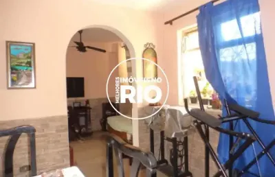 Casa em condomínio fechado com 2 quartos à venda na rua goulart, --, tijuca, rio de janeiro, 90 m2 por r$ 420.000