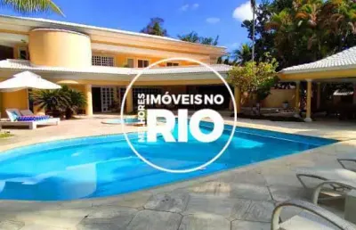 Casa em condomínio fechado com 5 quartos à venda na avenida das américas, --, barra da tijuca, rio de janeiro, 1083 m2 por r$ 18.000.000