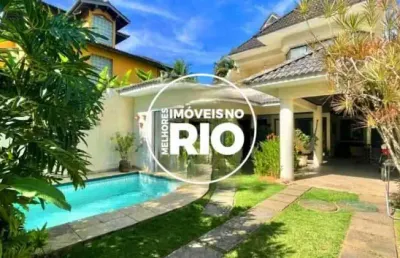 Casa em condomínio fechado com 4 quartos à venda na avenida das américas, --, barra da tijuca, rio de janeiro, 350 m2 por r$ 2.850.000