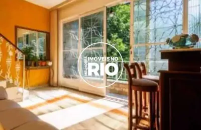 Apartamento com 3 quartos à venda na rua deputado soares filho, --, tijuca, rio de janeiro, 204 m2 por r$ 840.000
