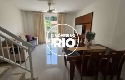 Casa em condomínio fechado com 2 quartos à venda na rua são miguel, --, tijuca, rio de janeiro, 121 m2 por r$ 630.000