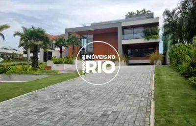 Casa em condomínio fechado com 4 quartos à venda na avenida das américas, --, barra da tijuca, rio de janeiro, 1417 m2 por r$ 19.600.000