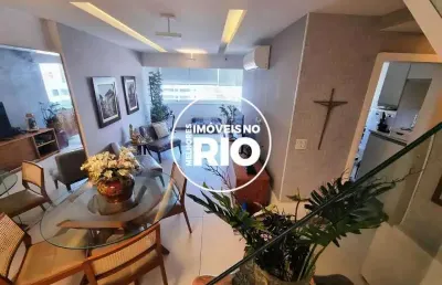 Cobertura com 3 quartos à venda na avenida alfredo balthazar da silveira, --, barra da tijuca, rio de janeiro, 173 m2 por r$ 1.100.000