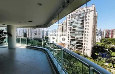 Apartamento com 4 quartos à venda na avenida dos flamboyants, --, barra da tijuca, rio de janeiro, 402 m2 por r$ 5.200.000