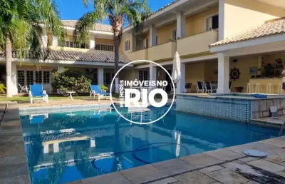 Casa em condomínio fechado com 4 quartos à venda na avenida das américas, --, barra da tijuca, rio de janeiro, 1000 m2 por r$ 9.600.000