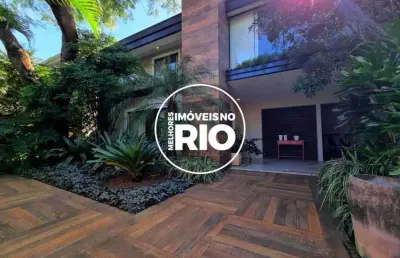Casa em condomínio fechado com 5 quartos à venda na avenida das américas, --, barra da tijuca, rio de janeiro, 400 m2 por r$ 3.990.000