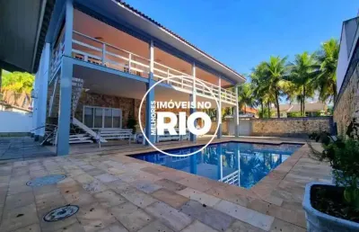 Casa em condomínio fechado com 5 quartos à venda na avenida das américas, --, barra da tijuca, rio de janeiro, 500 m2 por r$ 5.250.000