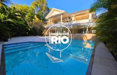 Casa em condomínio fechado com 5 quartos à venda na avenida das américas, --, barra da tijuca, rio de janeiro, 548 m2 por r$ 4.900.000