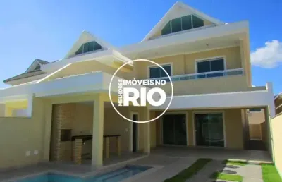 Casa em condomínio fechado com 4 quartos à venda na avenida das américas, --, barra da tijuca, rio de janeiro, 280 m2 por r$ 3.100.000