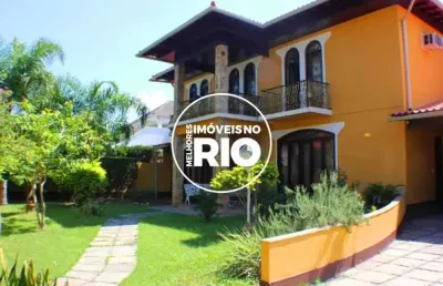 Casa em condomínio fechado com 4 quartos à venda na avenida das américas, --, barra da tijuca, rio de janeiro, 450 m2 por r$ 4.700.000