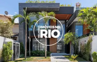 Casa em condomínio fechado com 4 quartos à venda na avenida das américas, --, barra da tijuca, rio de janeiro, 350 m2 por r$ 4.200.000