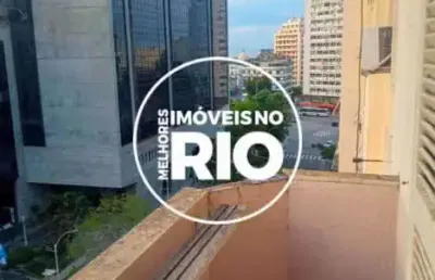 Apartamento com 2 quartos à venda na avenida calógeras, --, centro, rio de janeiro, 60 m2 por r$ 370.000