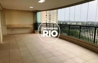 Apartamento com 5 quartos à venda na avenida das américas, --, barra da tijuca, rio de janeiro, 434 m2 por r$ 5.600.000