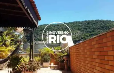 Cobertura com 4 quartos à venda na rua pereira da silva, --, laranjeiras, rio de janeiro, 421 m2 por r$ 2.600.000