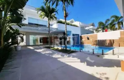 Casa em condomínio fechado com 4 quartos à venda na avenida das américas, --, barra da tijuca, rio de janeiro, 300 m2 por r$ 4.900.000