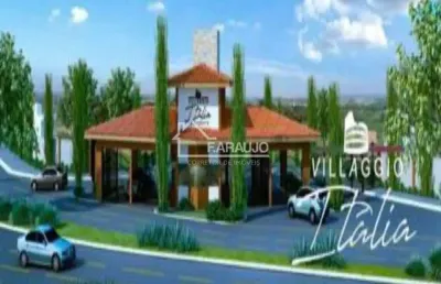 Terreno a venda no condominio villaggio italia, alto da boa vista em sorocaba