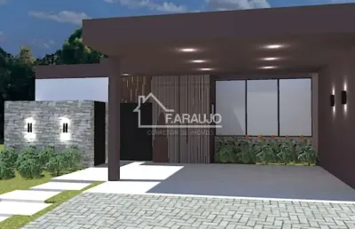 Casa terrea em construção  à venda no condomínio residencial jardim helena maria, wanel ville, sorocaba-sp