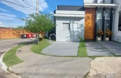 Casa terrea nova para venda, condomínio fechado em  sorocaba-sp