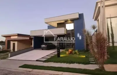Casa alto padrão para venda em condomínio fechado em sorocaba-sp!
