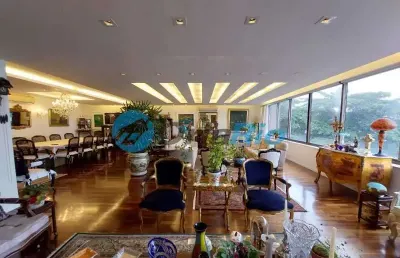Apartamento com 5 quartos à venda na avenida atlântica, copacabana, rio de janeiro, 465 m2 por r$ 8.200.000