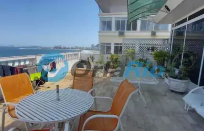 Cobertura com 4 quartos à venda na avenida atlântica, copacabana, rio de janeiro, 442 m2 por r$ 10.000.000