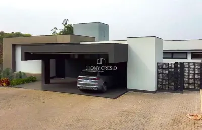 Estância zaúna - casa à venda no condomínio estância zaúna