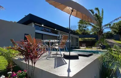 Estância zaúna - casa para alugar no condomínio estância zaúna