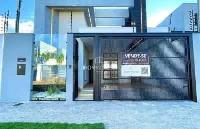 Casa com 3 suítes. repleta de acabamentos de primeira linha
