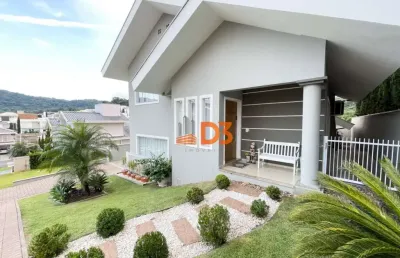 Casa em condomínio fechado com 3 quartos à venda no itoupava central, blumenau , 214 m2 por r$ 1.599.990