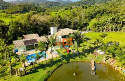 Chácara / sítio com 3 quartos à venda no belchior baixo, gaspar , 307 m2 por r$ 3.699.990