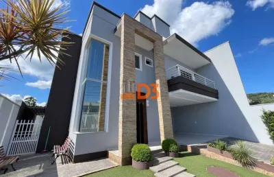Casa com 3 quartos à venda no fortaleza alta, blumenau , 201 m2 por r$ 1.449.990