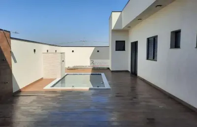 Casa em condomínio de luxo no residencial evidências em indaiatuba-sp: 3 quartos, 1 suíte, 4 banheiros, 4 vagas - 186m².