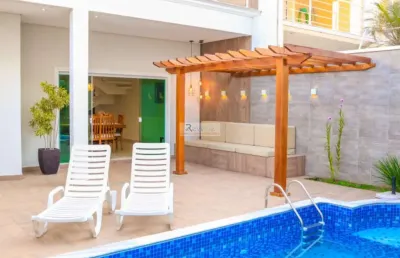Impecável casa em condomínio à venda em indaiatuba-sp: 4 quartos, 3 suítes, 305m², 4 vagas - jardim amstalden residence