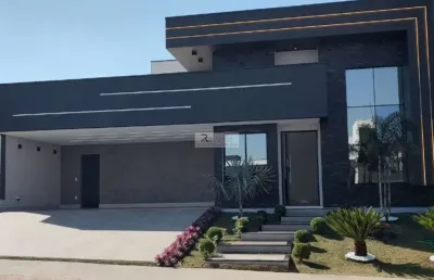 Impecável casa em condomínio à venda em indaiatuba-sp, jardim residencial dona maria josé: 3 quartos, 3 suítes, 1 sala, 6 vagas de garagem, 222m² de área.