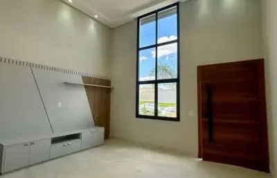 Casa de luxo em condomínio no jardim residencial dona maria candida em indaiatuba-sp: 3 quartos, 3 suítes, 1 sala, 4 banheiros, 4 vagas de garagem, 187m²!